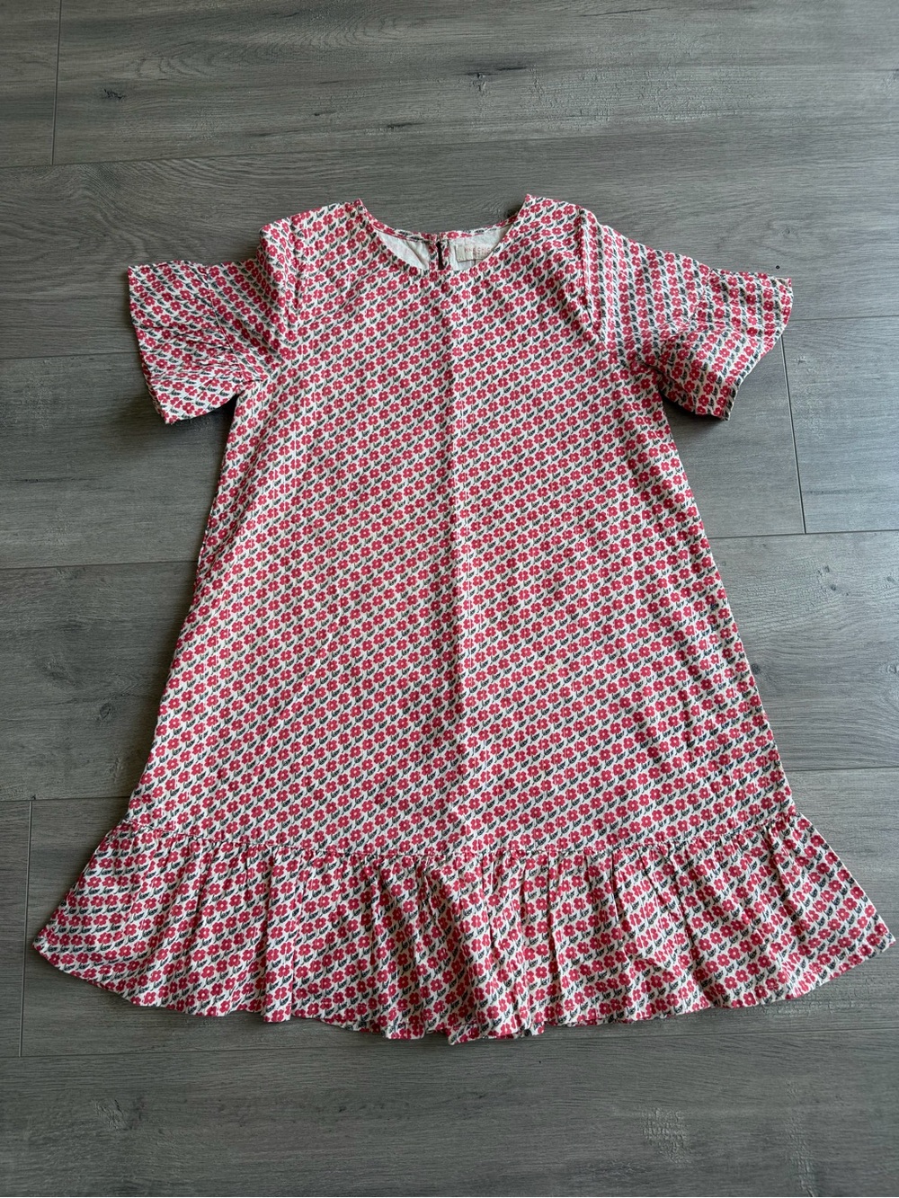 Pink Chicken Flower dress - size 8Y